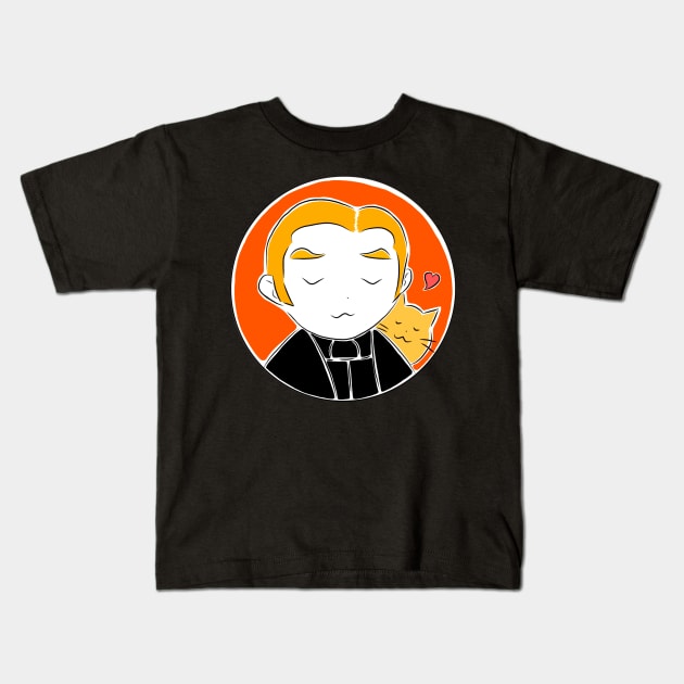 Hux with Millicent Kids T-Shirt by RekaFodor